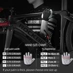 ROCKBROS Cycling Gloves for Men Mountain Bike Gloves Bicycle Gloves SBR Pad Anti-Slip Road Riding Gloves Breathable