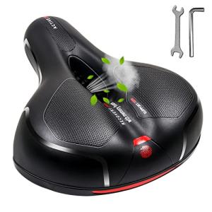 MSDADA Memory Foam Bike Seat Cushion - Waterproof