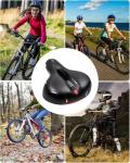 MSDADA Memory Foam Bike Seat Cushion - Waterproof