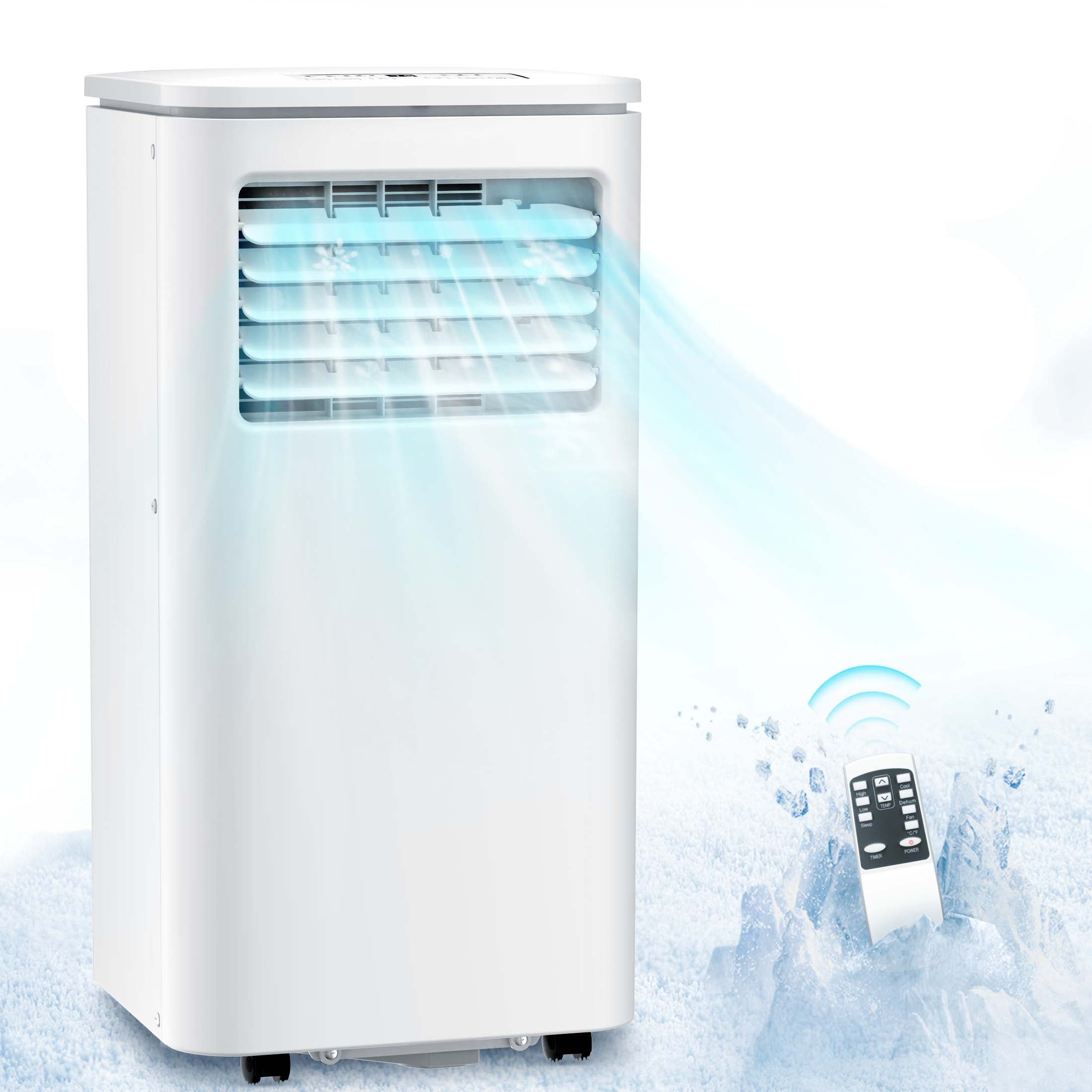 Auseo 5000BTU Portable 3-in-1 Air Conditioner