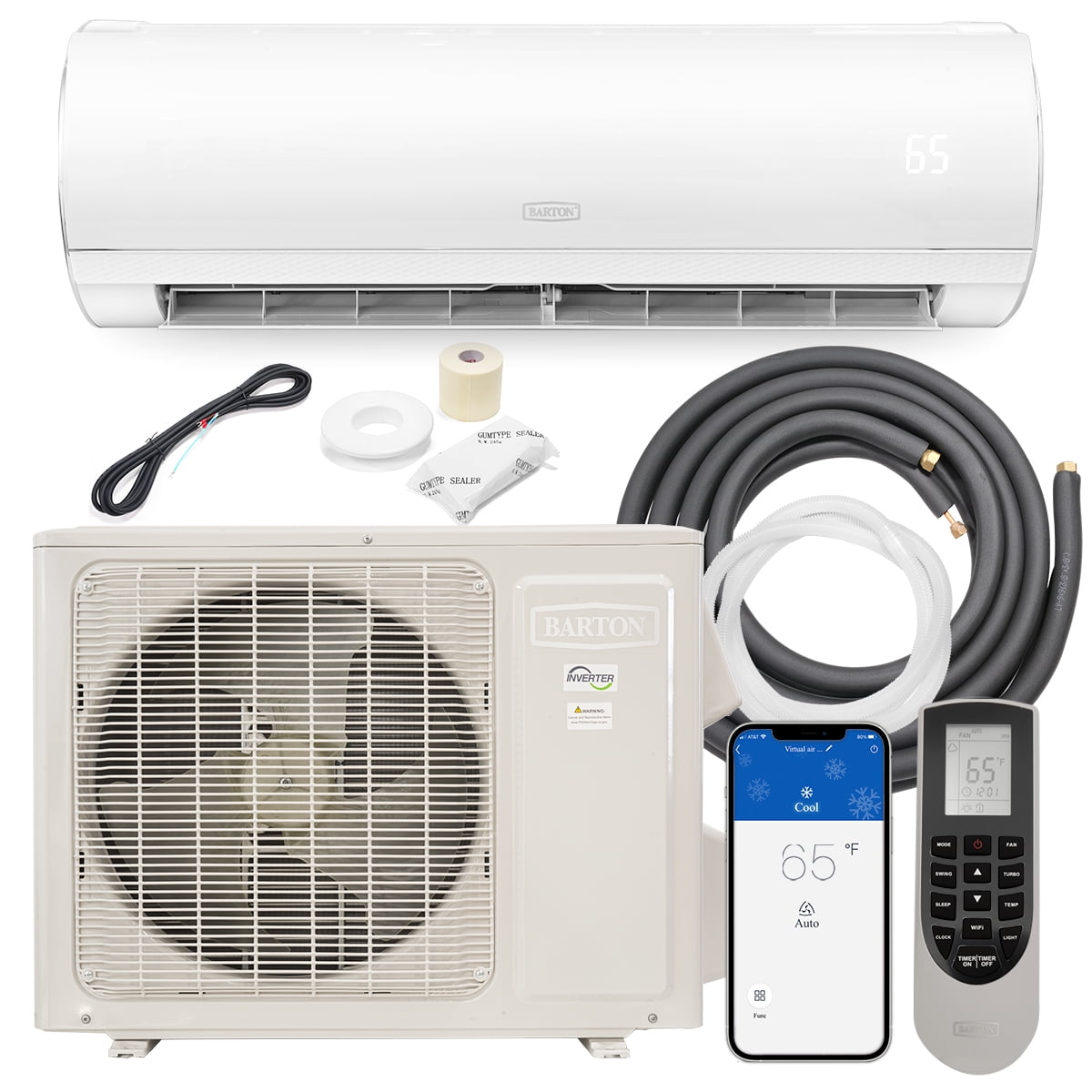 12,000 BTU Ductless Mini Split Air Conditioner