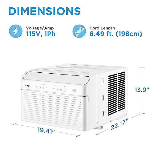 MIDEA Compact Dehumidifier for Home Use