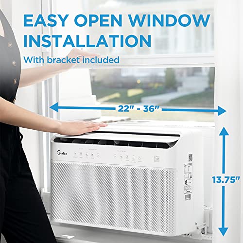 Midea 10,000 BTU Smart U-Shaped Window AC