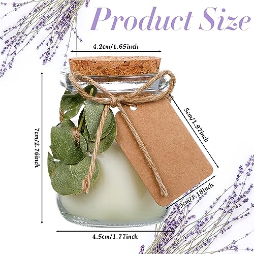 Wedding Guest Gift Set: Soy Wax Candle Jars