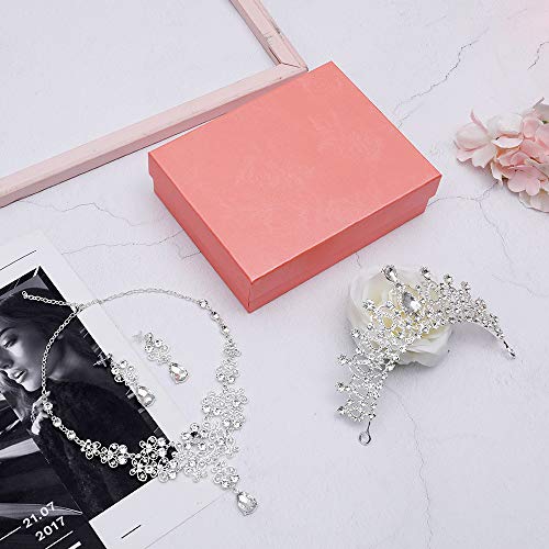 Luxury Crystal Bridal Jewelry Set with Tiara