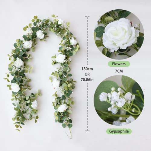 Eucalyptus and Flower Garland for Weddings and Events