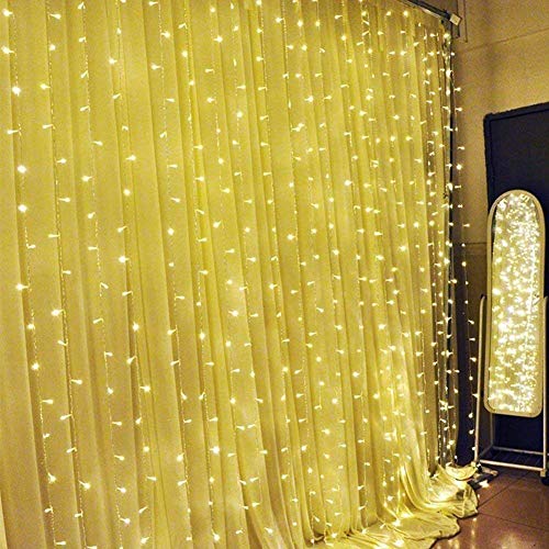 306 LED Curtain String Lights for Weddings and Parties
