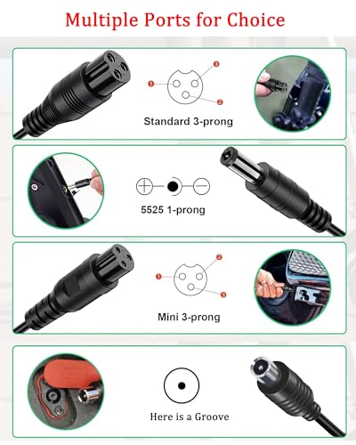 Eythyfy Universal Electric Scooter Fast Charger
