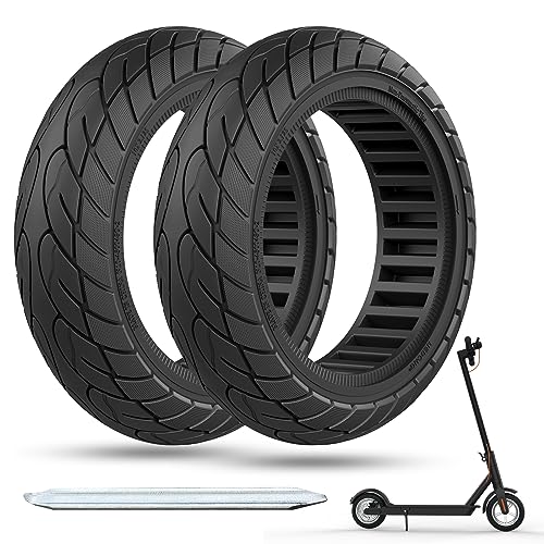 Cooryda 10x2.125 Solid Rubber Electric Scooter Tires
