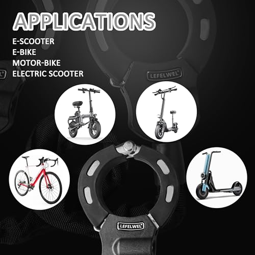 Anti-Theft Scooter Lock for Segway and More