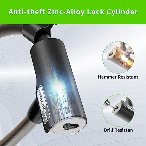 eMjollRay 4 ft Anti-Theft Electric Scooter Lock