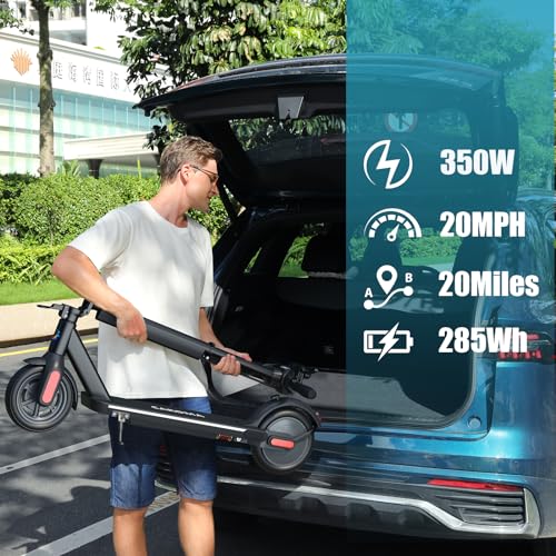 Caroma Folding Electric Scooter for Adults - 20 Miles Range