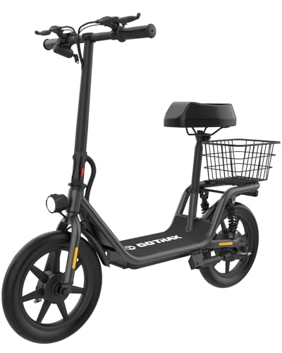 Gotrax Flex Electric Scooter with Seat for Adults