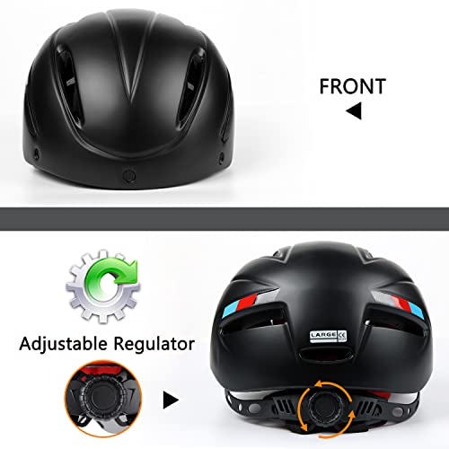 Shinmax Bike Helmet with Removable Magnetic Glasses