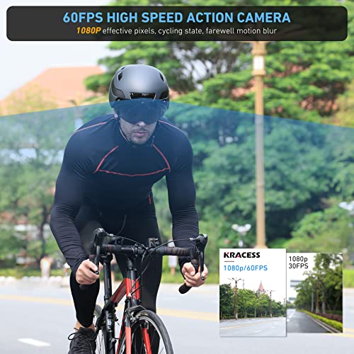 KRACESS KRS-S1 Bluetooth Smart Bike Helmet for Adults