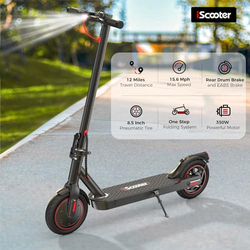 iScooter i8: 12-Mile Range Electric Scooter