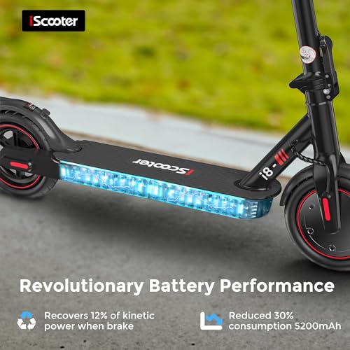 iScooter i8: 12-Mile Range Electric Scooter