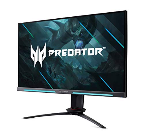Acer Predator XB253Q GWbmiiprzx 24.5"Full HD (1920 x 1080) IPS G-SYNC Compatible Monitor, VESA Certified DisplayHDR400, Up to 0.5ms, Up to 280Hz, 99% sRGB (1 x Display Port & 2 x HDMI 2.0 Ports) by Acer