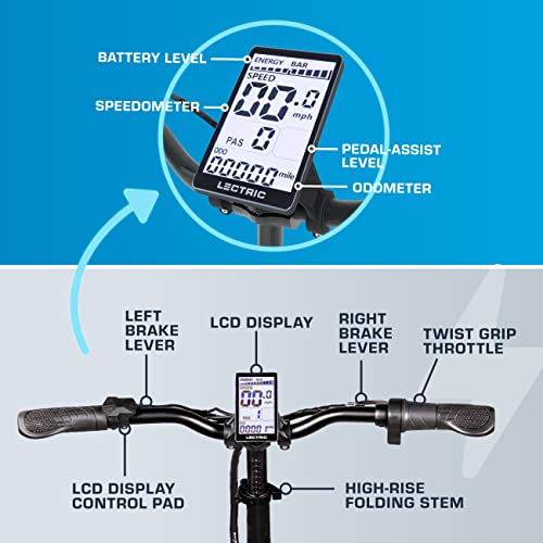LECTRIC XP Lite Foldable Electric Bike - Arctic White