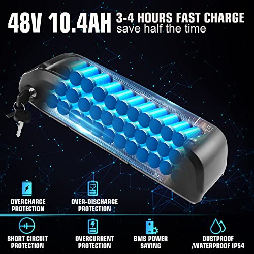 ANCHEER 500W Electric Commuter and Mountain Bike