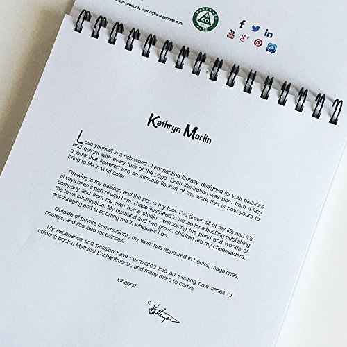 Mythical Enchantments Coloring Book for Adults