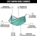 Portable Double Travel Hammocks for Camping