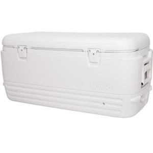 113-Liter Insulated Hard Shell Ice Chest Cooler