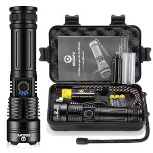Super Bright Rechargeable Flashlight for Camping
