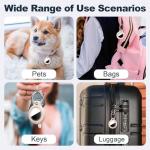 MOLOSLEEVE Keychain Case for AirTag - Milk Tea