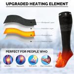 SNOW DEER Heated Socks with App Control