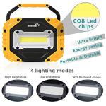 Compact Yellow LED Work Light 2-Pack