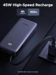 UGREEN 20000mAh 45W Power Bank with USB-C Cable