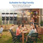 Etekcity 4-Pack Camping Lanterns and Flashlights