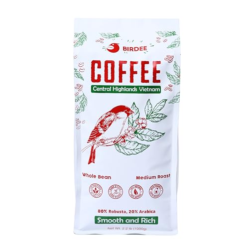 Birdee Vietnamese Medium Roast Coffee - 2.2 LB