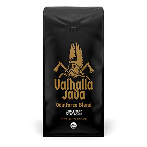 Valhalla Java Odinforce Whole Bean Dark Roast Coffee