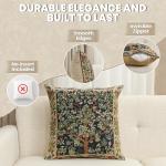 Boho Blue Tree of Life Pillow Covers 18x18