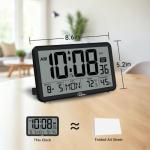 Digital Wall Clock with Temperature and Humidity