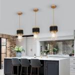 Gold Crystal Pendant Chandelier for Modern Spaces