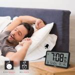 Digital Wall Clock with Temperature and Humidity