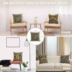 Boho Blue Tree of Life Pillow Covers 18x18