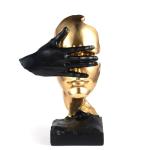 Thinker Statue - Silence is Gold Abstract Decor