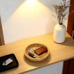 Handwoven Rattan Key Bowl - 7.6 Inch Catch-All