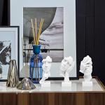 Set of 3 Abstract Silence Sculptures for Home