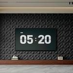 50 Pack Black 3D Wall Panels for Modern Décor