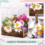 Rustic Wooden Planter Box Set for Decor