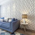 33 Pack 3D Diamond Wall Panels for Interiors