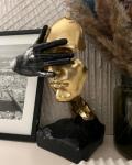 Thinker Statue - Silence is Gold Abstract Decor
