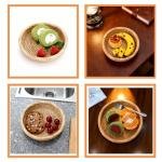 Handwoven Rattan Key Bowl - 7.6 Inch Catch-All