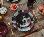 Nightmare Before Christmas Jack and Sally Dinnerware Set