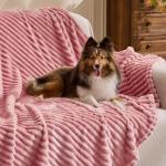 Cozy Pink Fleece Throw Blanket – Soft & Plush